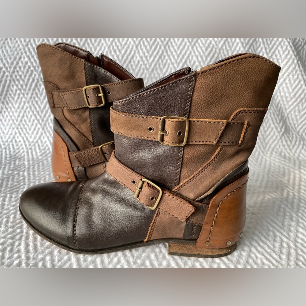Naughty Monkey Women’s Leather Boots 9 - Picture 2 of 11